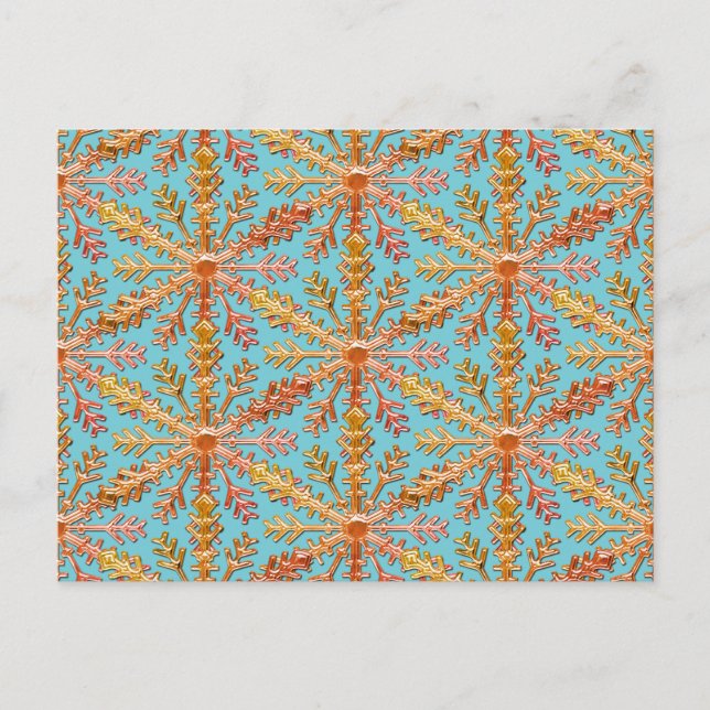 Postal Snowflake (Anverso)