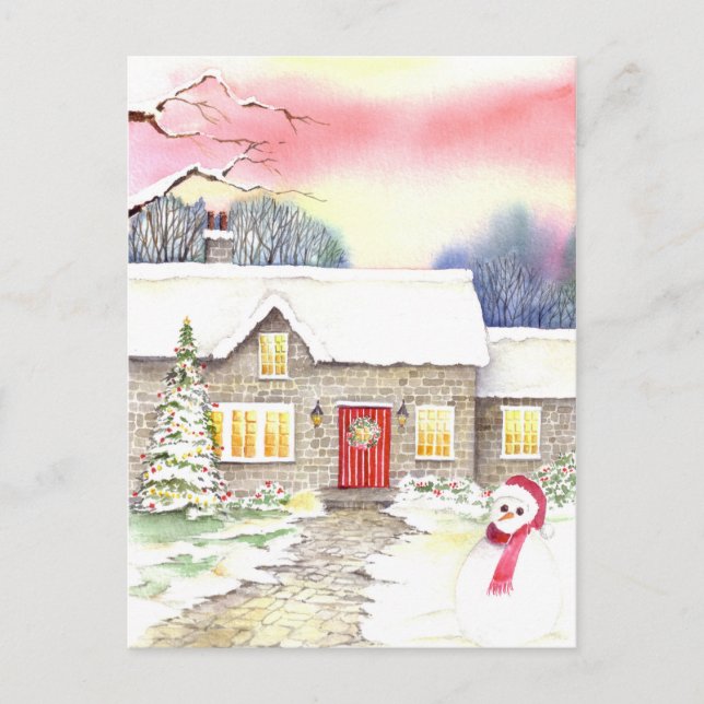 Postal Snowley Cottage (Anverso)