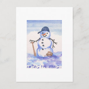 Postal Snowman