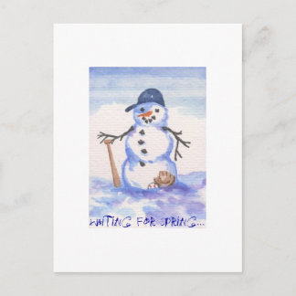 Postal Snowman