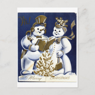 Postal Snowman