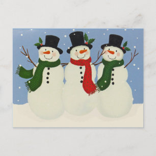 Postal Snowman