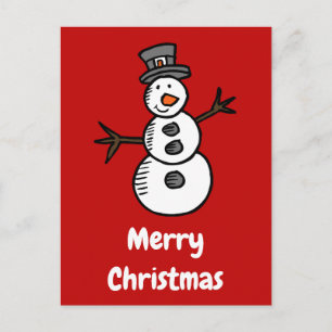 Postal Snowman