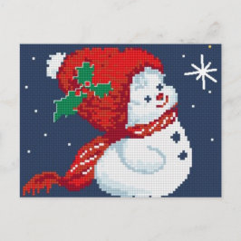 Postal Snowman