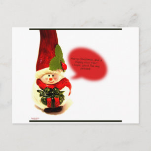 Postal Snowman