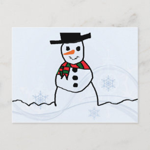 Postal Snowman