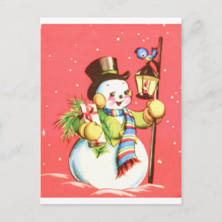 Postal Snowman