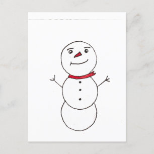 Postal Snowman