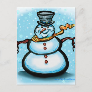 Postal Snowman