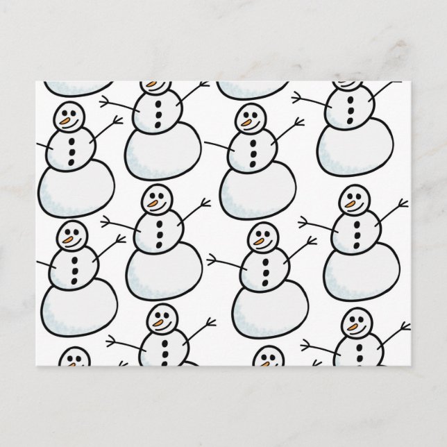 Postal Snowmen (Anverso)