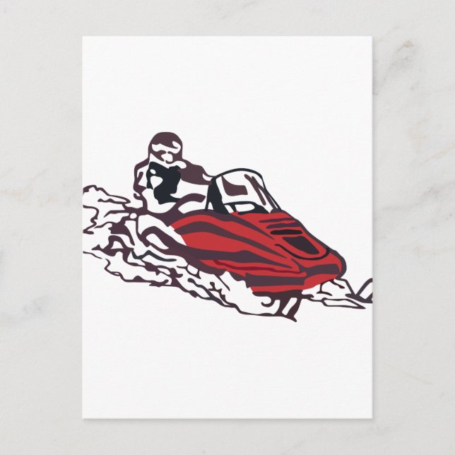 Postal Snowmobile (Anverso)