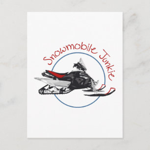 Postal Snowmobile Junkie
