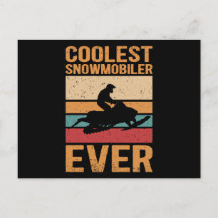 Postal Snowmobiling Coolest Snowmobiler