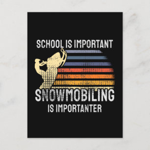 Postal Snowmobling Snowmobile