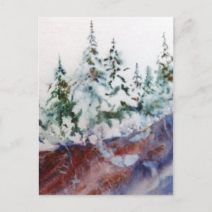 Postal "Snowowy Morn"