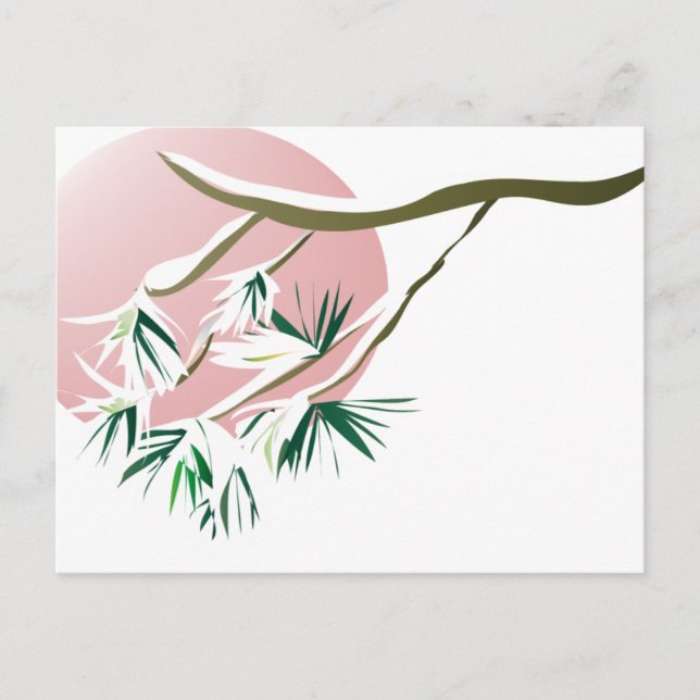 Postal Snowpine Sun (Anverso)