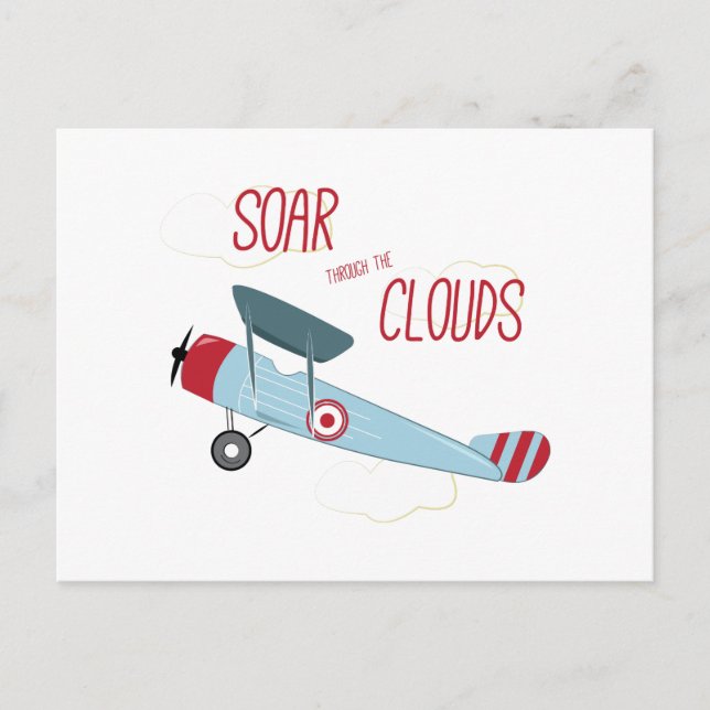 Postal Soar Plane (Anverso)