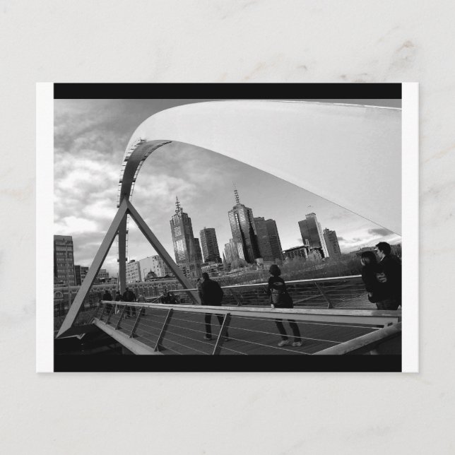 Postal Sobre el yarra (Anverso)