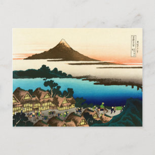 Postal Sobre gráfico 36 vistas del Monte Fuji, Hokusai