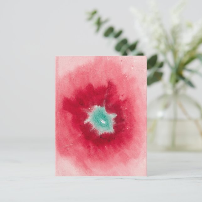 Postal Sobre la visualización de flores y árboles, 1920 p (Anverso de pie)