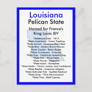 Postal Sobre Louisiana