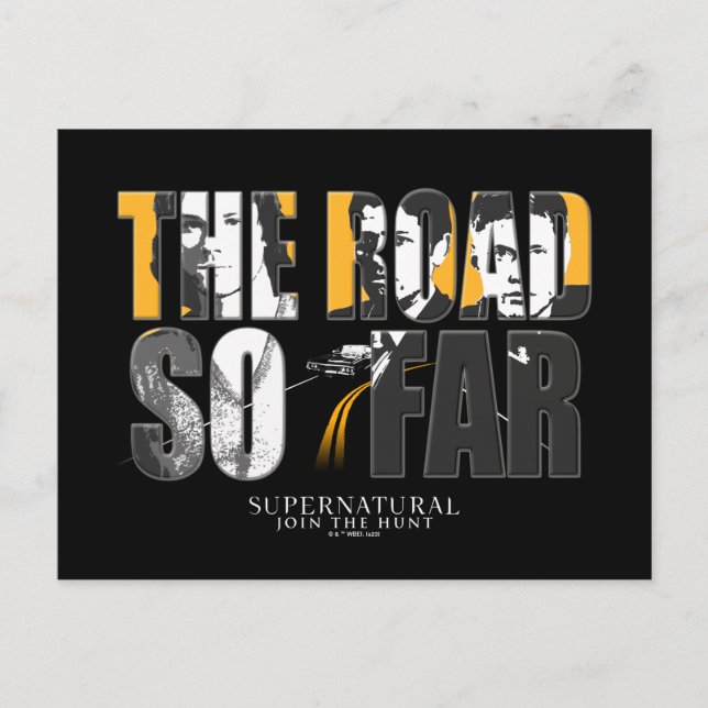Postal Sobrenatural "El Camino Hasta Ahora" (Anverso)