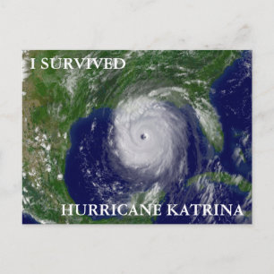 POSTAL SOBREVIVÍ AL HURACÁN KATRINA