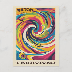 Postal Sobreviví al huracán Milton Oct 9 2024 Florida