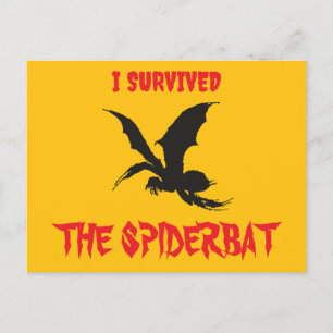 Postal "Sobreviví al Spiderbat" - Postcard