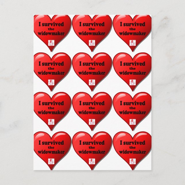 Postal Sobreviví al viudo (Anverso)