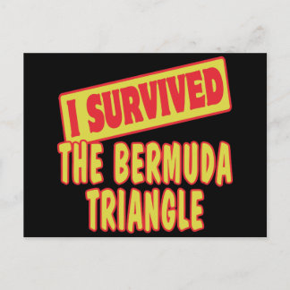 POSTAL SOBREVIVÍ EL TRIÁNGULO DE BERMUDA