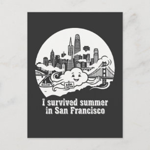 Postal Sobreviví el verano en la ciudad de San Francisco