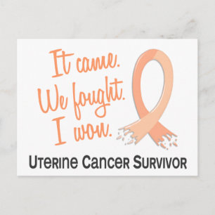 Postal Sobreviviente 11 Cáncer Uterino