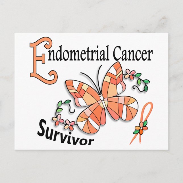 Postal Sobreviviente 6 Cáncer endometrial (Anverso)