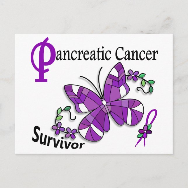Postal Sobreviviente 6 Cáncer Pancreático (Anverso)