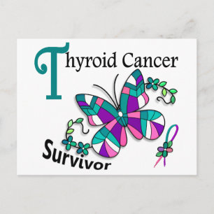 Postal Sobreviviente 6 Cáncer tiroideo
