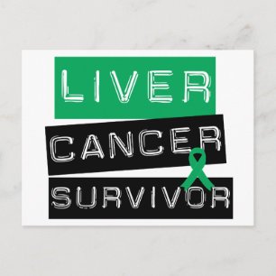 Postal Sobreviviente de cáncer de hígado