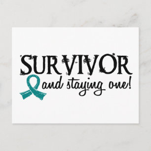 Postal Sobreviviente de cáncer de ovario 18