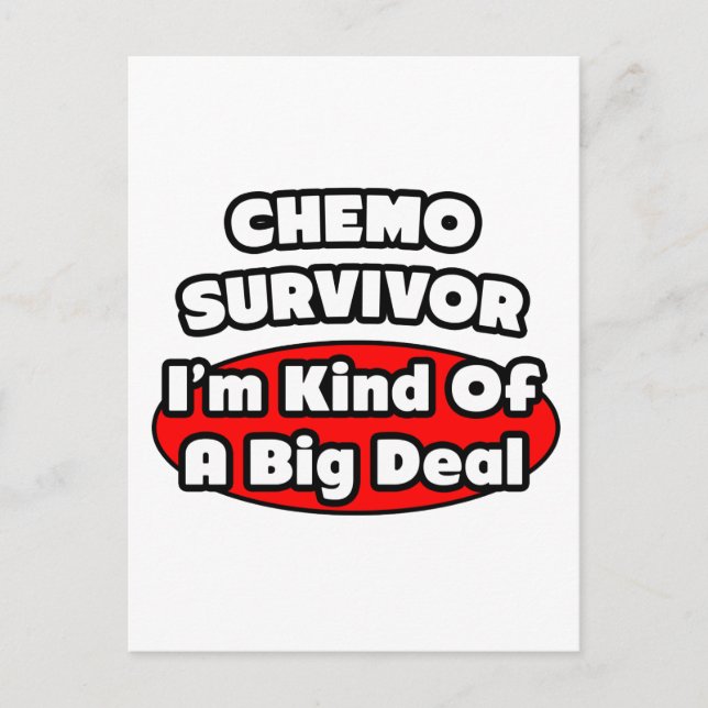 Postal Sobreviviente de Chemo... gran cosa (Anverso)
