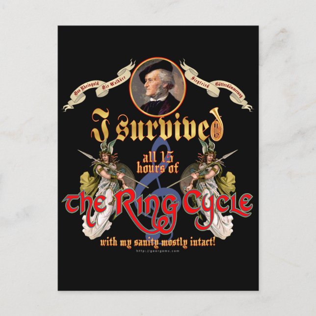 Postal Sobreviviente del ciclo de anillo (Anverso)