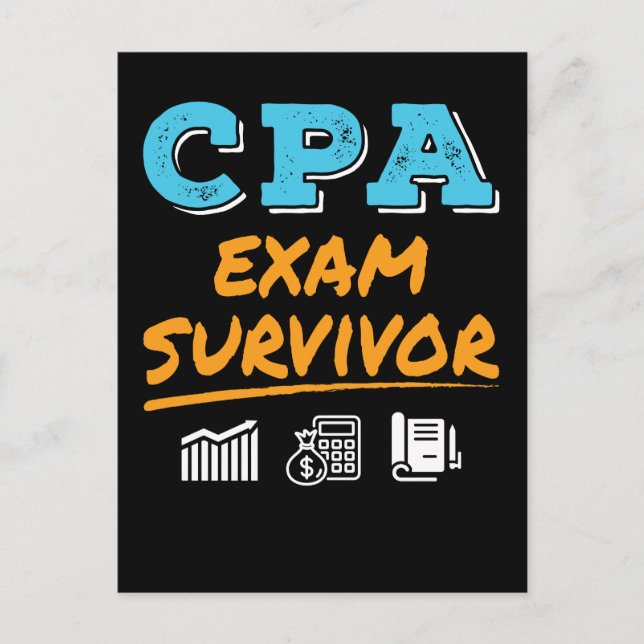 Postal Sobreviviente del examen CPA (Anverso)