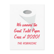 ¡Sobrevivimos a 2020! Nombre de familia de cuarent