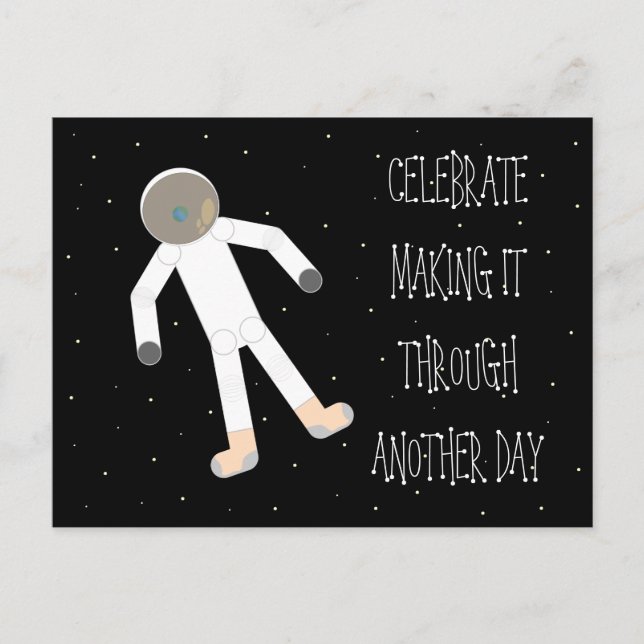 Postal Sobrevivir Otro Día - Nod Notes (Anverso)