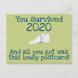Postal Sobreviviste al año nuevo 2020