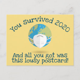 Postal Sobreviviste al año nuevo 2020