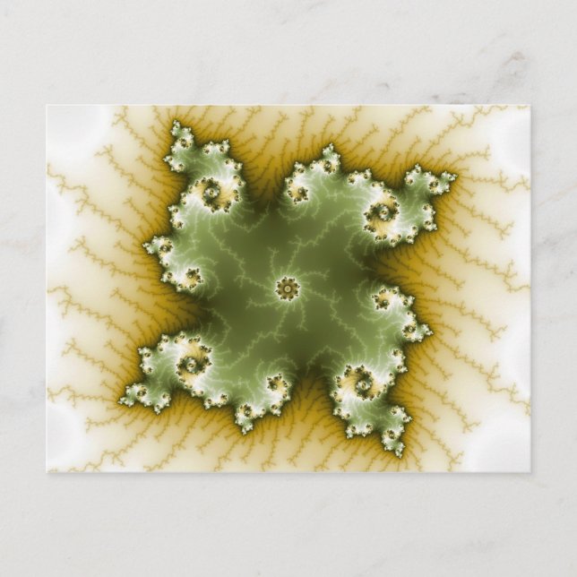 Postal Sobrio - Postcard Fractal (Anverso)