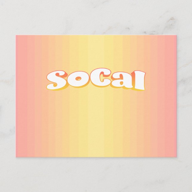 Postal SoCal (Anverso)