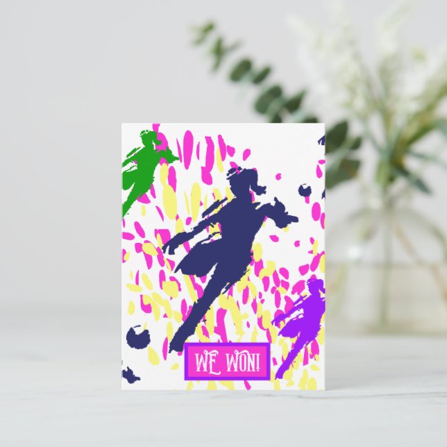 POSTAL SOCCER (Anverso de pie)