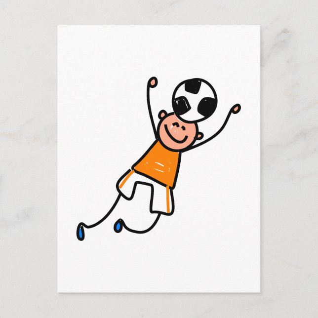 Postal Soccer Kid (Anverso)