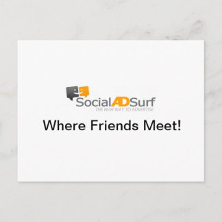 Postal Socialadsurf Post Card!